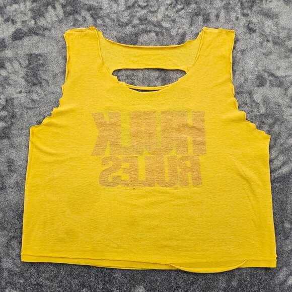Vintage  Hulk Hogan  T-Shirt tank top Unisex no size HULK RULES no tags WWF - Picture 8 of 16